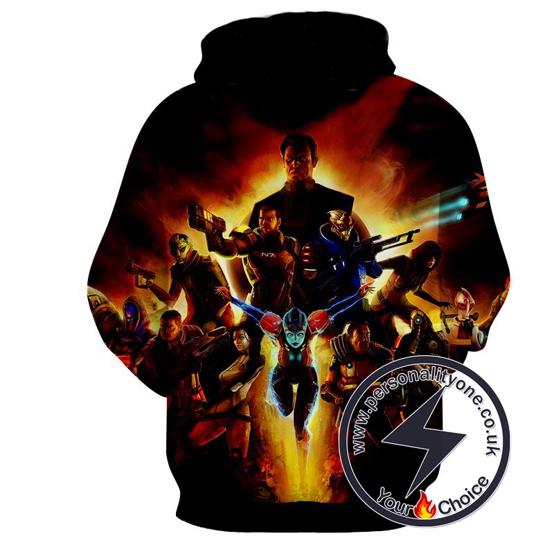 Mass Effect - Mass Effect Sweat Shirt - Mass Effect Hoodies